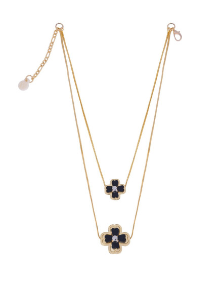 Noir Necklace Long pendants ( set of 2 )